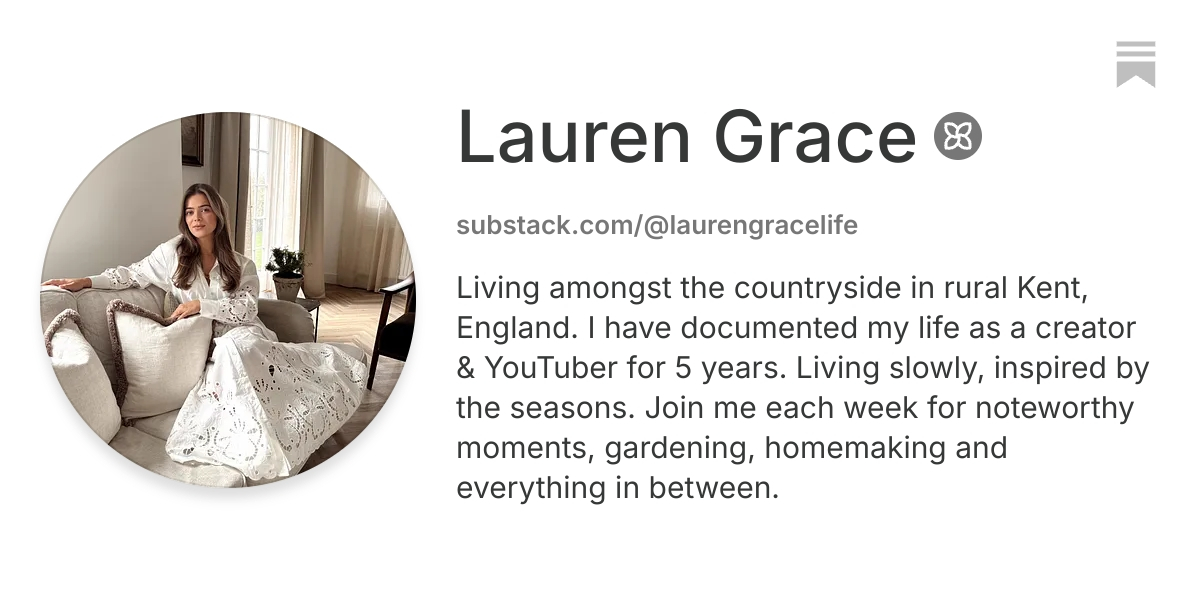 Lauren Grace | Substack