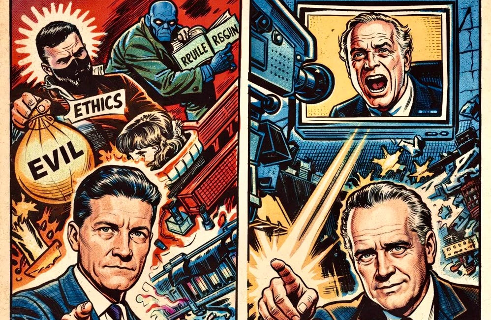 Everyone Fights the Headline. Nobody Touches the Machine.