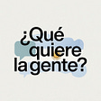 ¿Qué quiere la gente?'s avatar