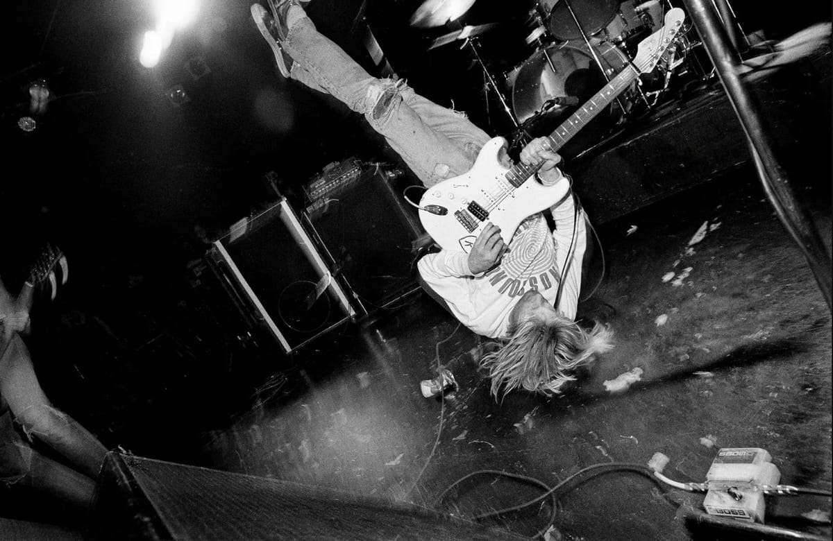 Kurt Cobain's smashed guitar sells for $101,500 Kurt Cobain's smashed guitar sells for $101,500