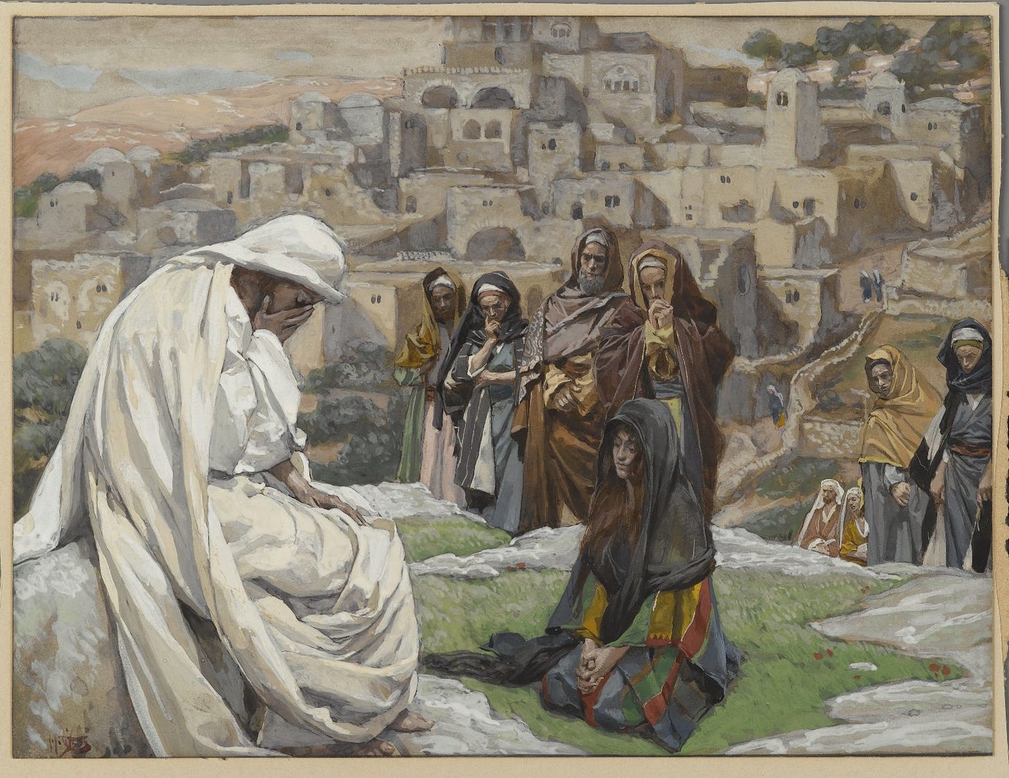 File:Brooklyn Museum - Jesus Wept (Jésus pleura) - James Tissot.jpg -  Wikimedia Commons