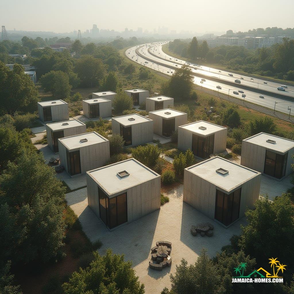 Community Courtyard Cubes