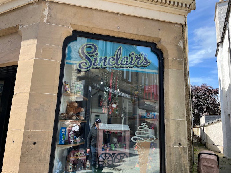 2025-6-25 Sinclair’s ice cream, photo by author