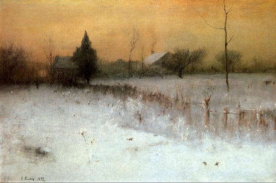 Home at Montclair, 1892, George Inness