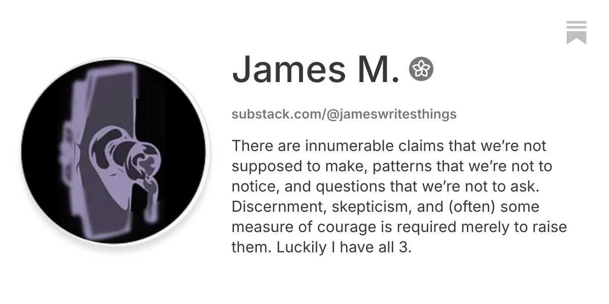 James M. | Substack