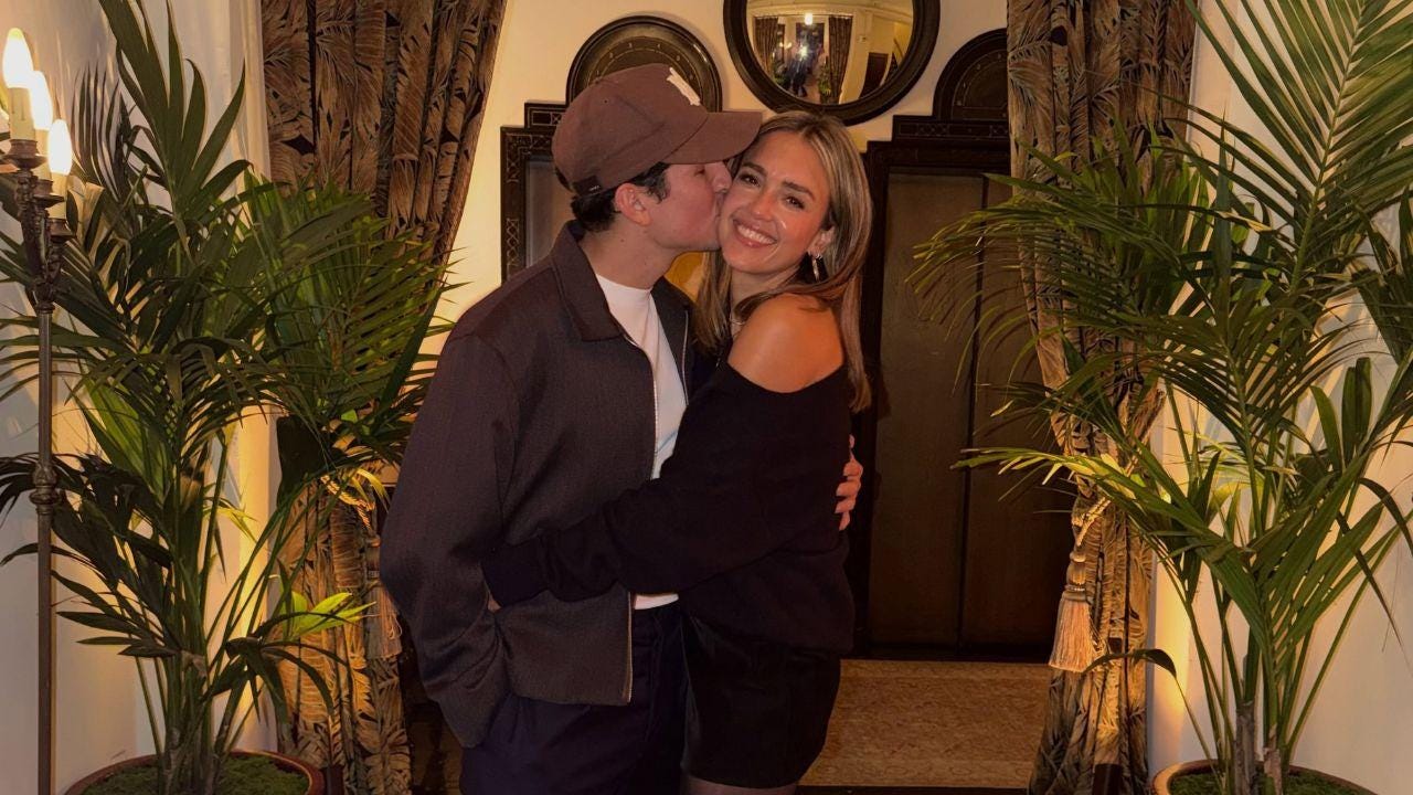 Image of Danny Ramirez and Jessica Alba. Image of Danny Ramirez and Jessica Alba.