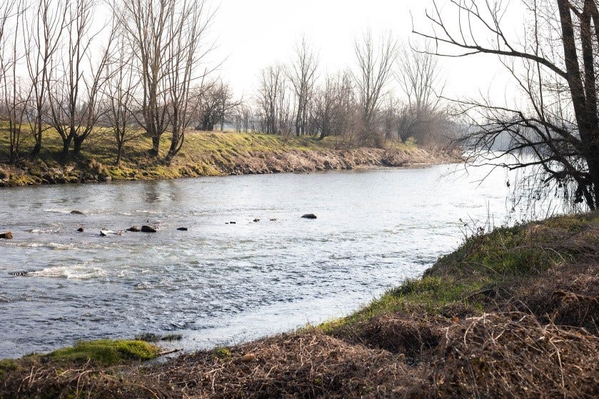 Il fiume Serio a Crema