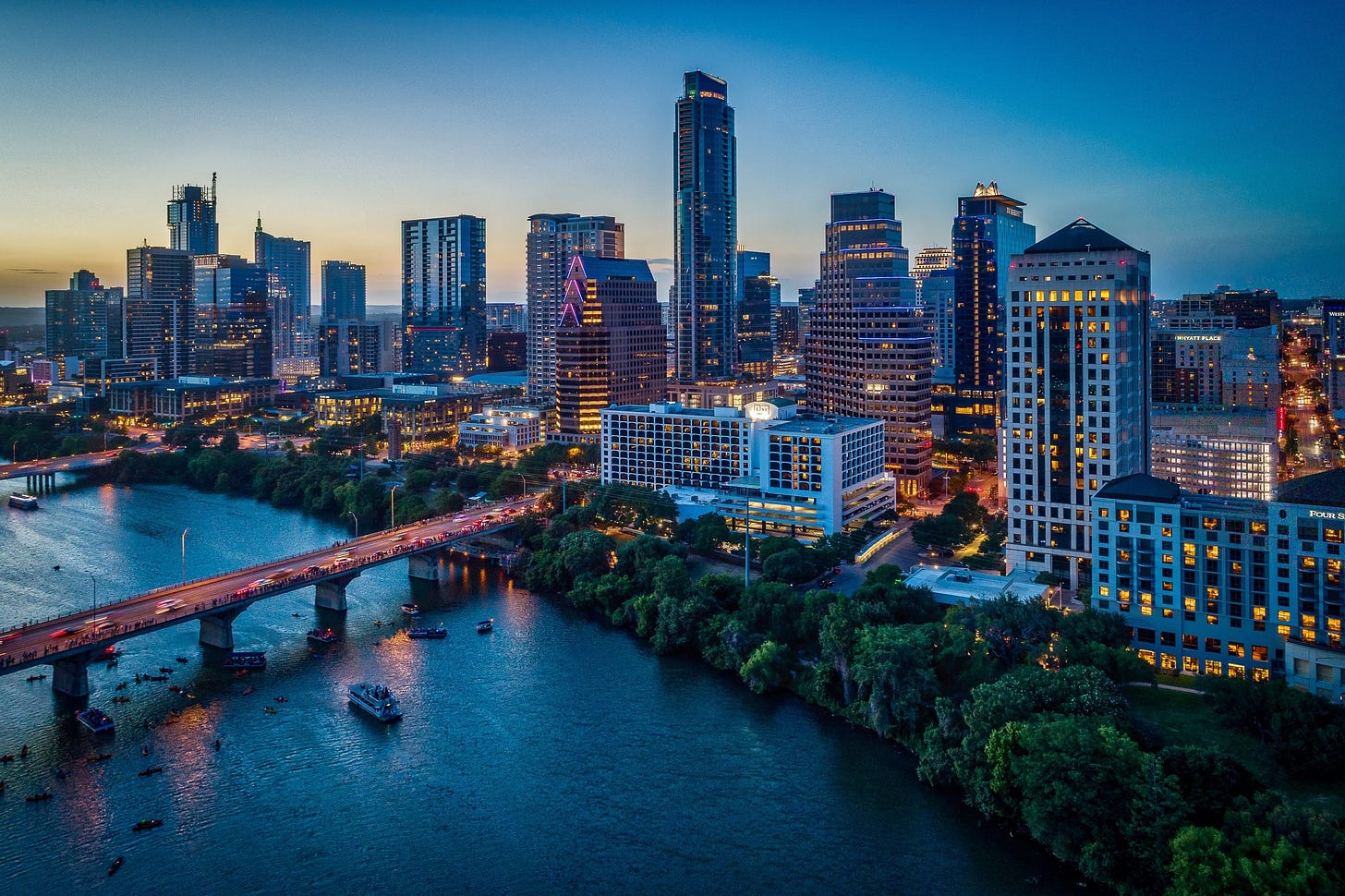 Austin, Texas Skyline At Sunset | Sendero Consulting