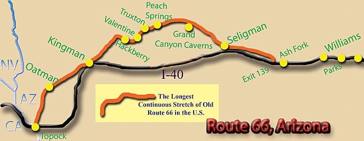 Seligman Arizona Chamber of Commerce: Maps