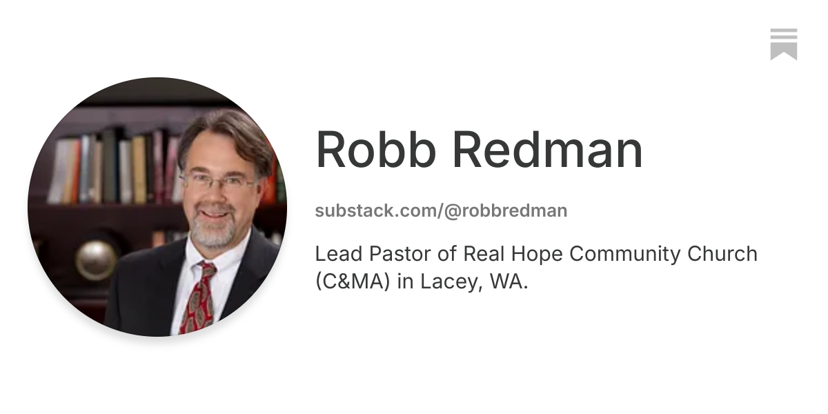 Robb Redman | Substack