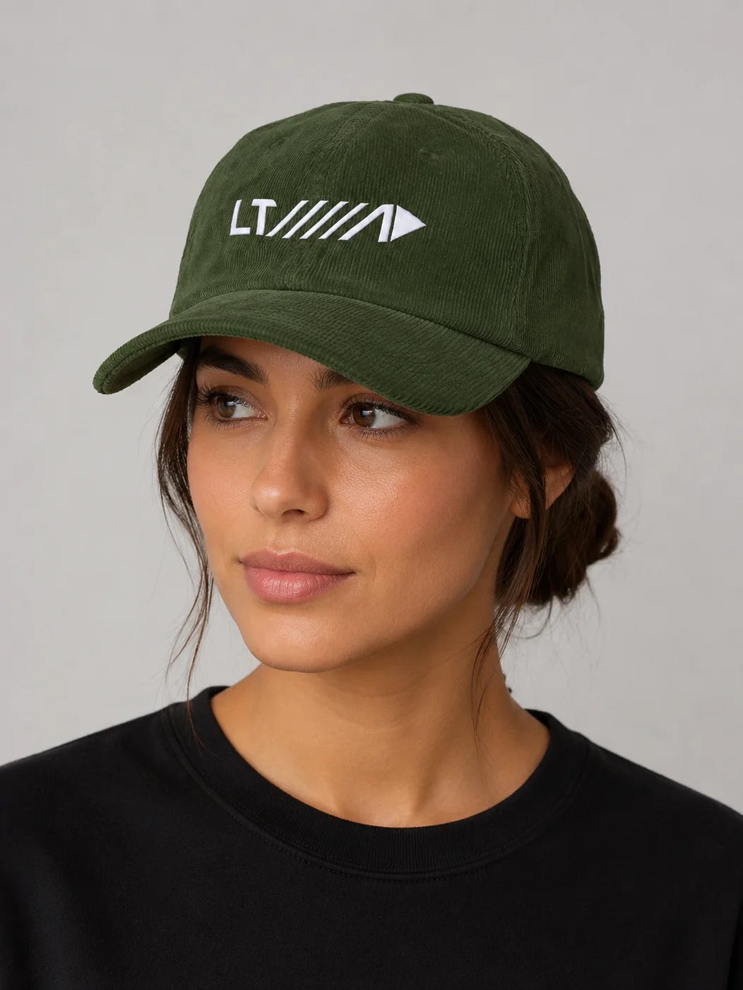 Scaled Alps 'LTAP' Green Corduroy Cap product image (3)