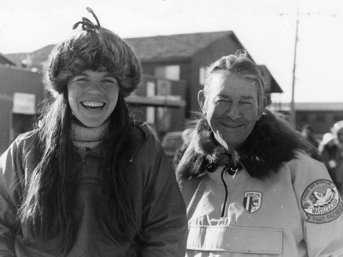 Susan with Joe Redington Sr.
