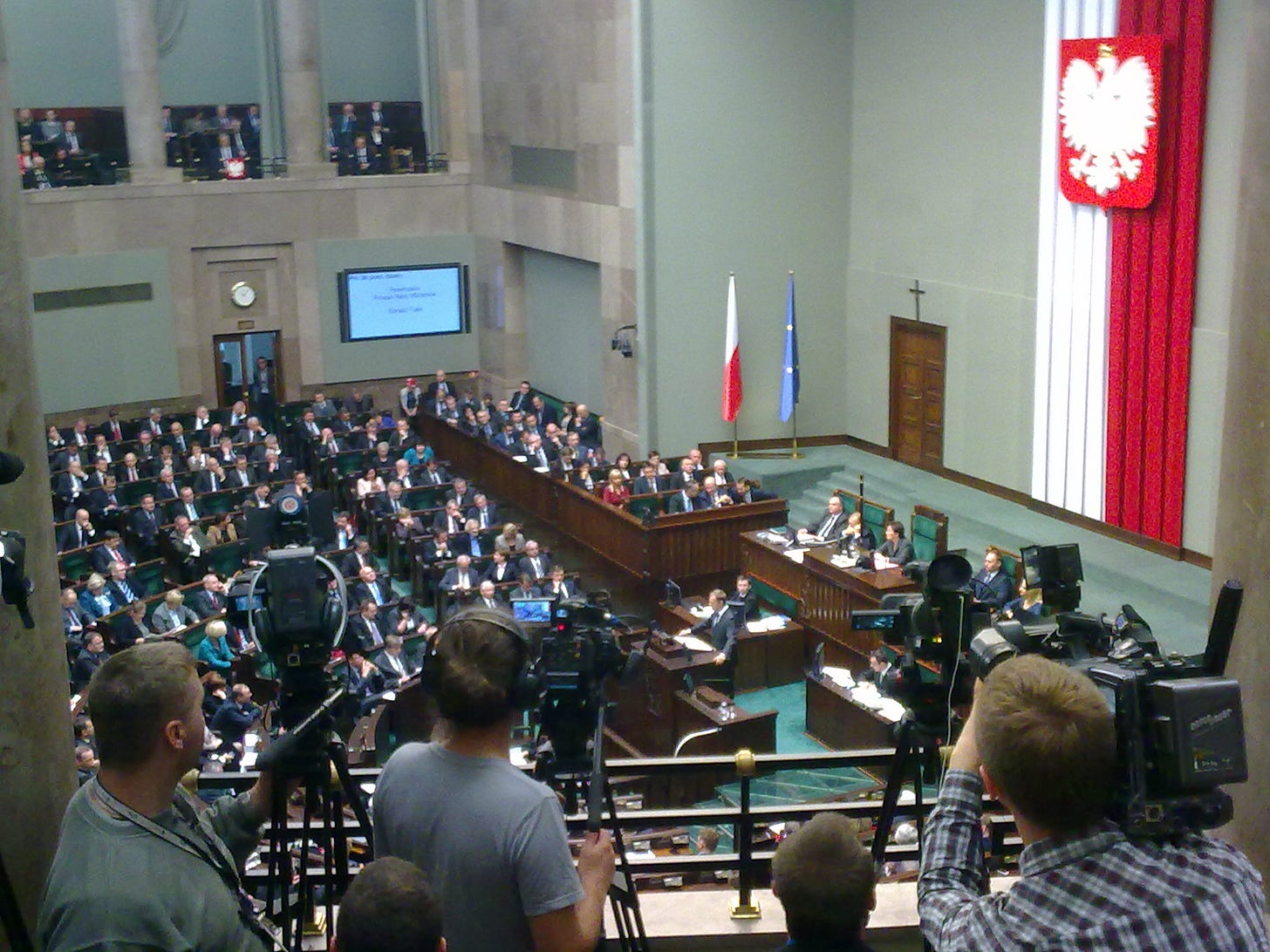 Sejm-Debatte. Archivbild vom Oktober 2012
