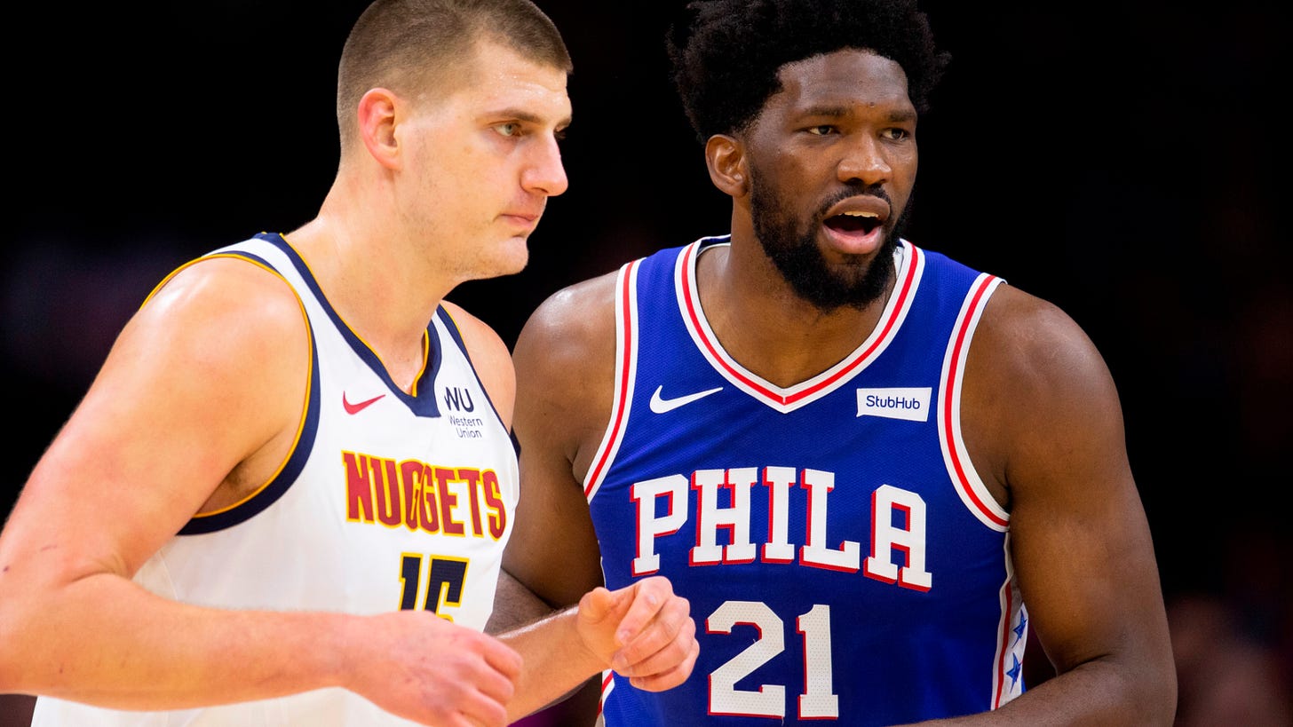 Heat check: Is Joel Embiid or Nikola Jokic having the better season? |  Sporting News