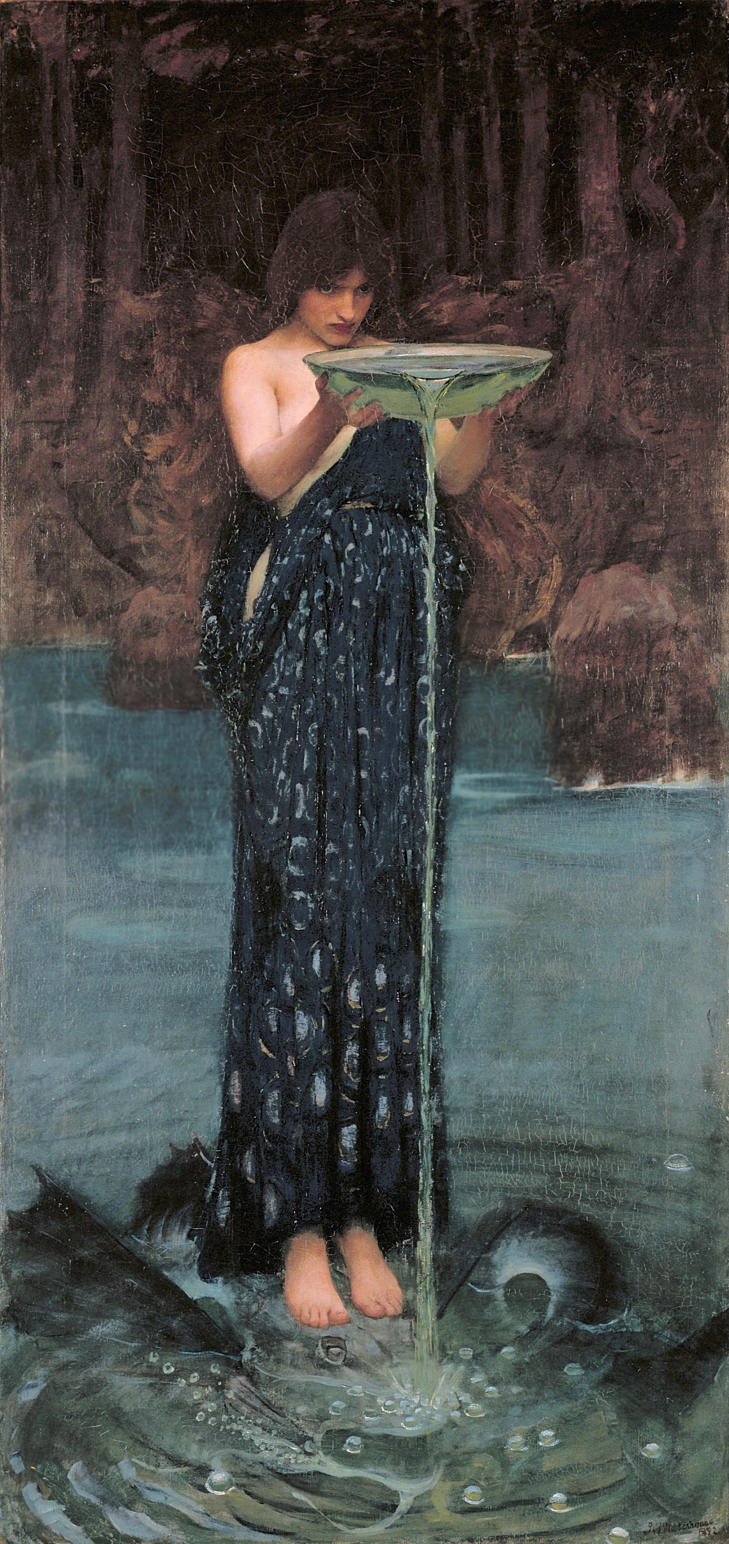 Circe Invidiosa by John William Waterhouse Circe Invidiosa by John William Waterhouse