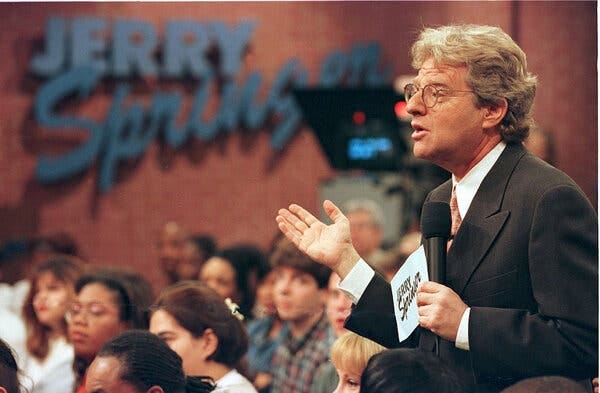 Jerry Springer, Host of a Raucous TV Talk Show, Is Dead at 79 - The New  York Times