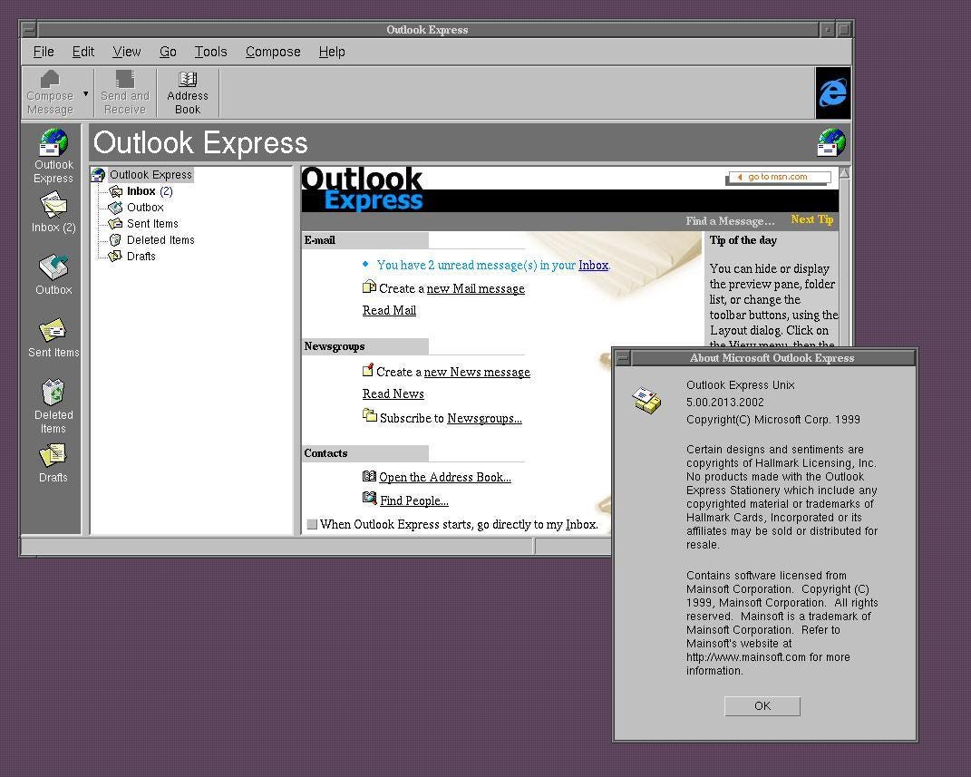 Internet Explorer For Unix Internet Explorer... for UNIX? Yes. It's real.
