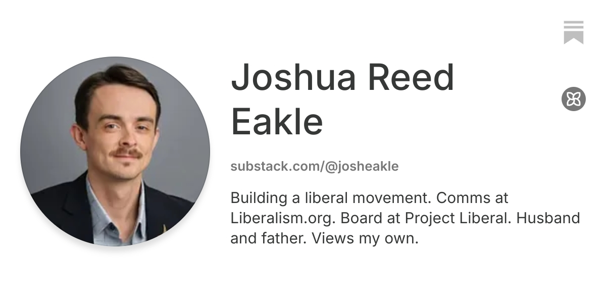 Joshua Reed Eakle | Substack