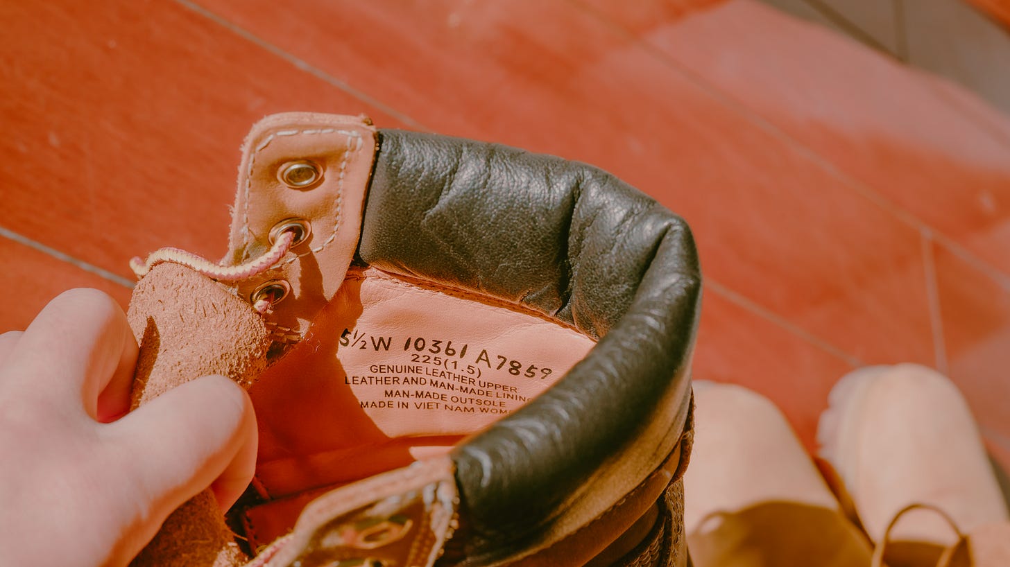 Timberland Sizing