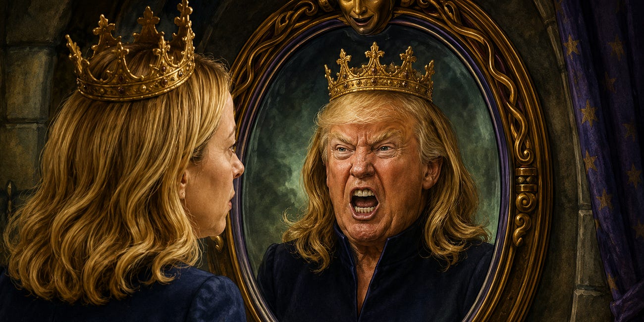 Giorgia Meloni e Trump sono uguali