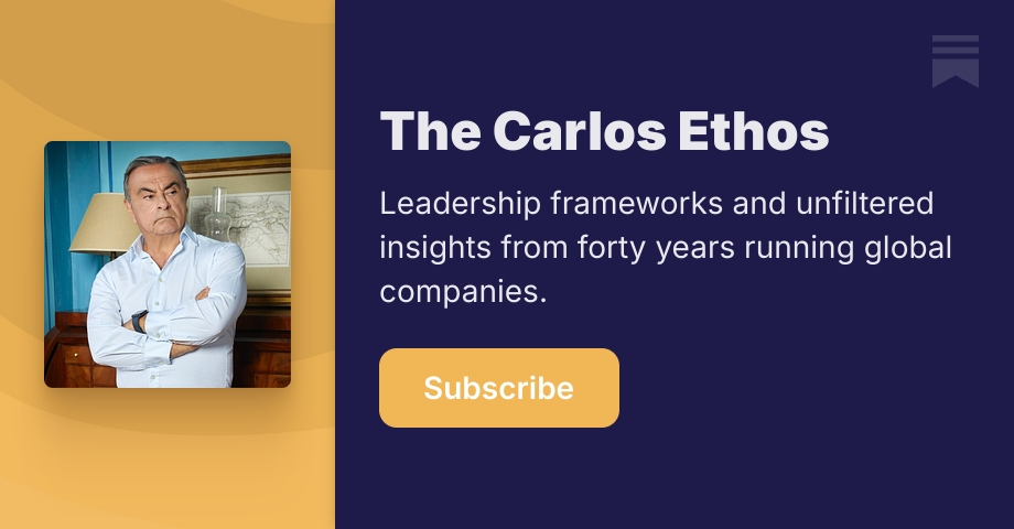 The Carlos Ethos | Substack