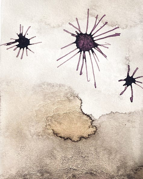 Ink made from guns