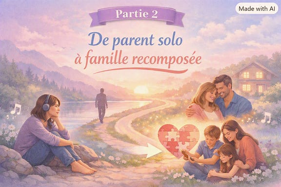Partie 2 — Dans un paysage naturel, un homme et une femme se sépare et ensuite à gauche les personnes reforment un couple Partie 2 — Dans un paysage naturel, un homme et une femme se sépare et ensuite à gauche les personnes reforment un couple