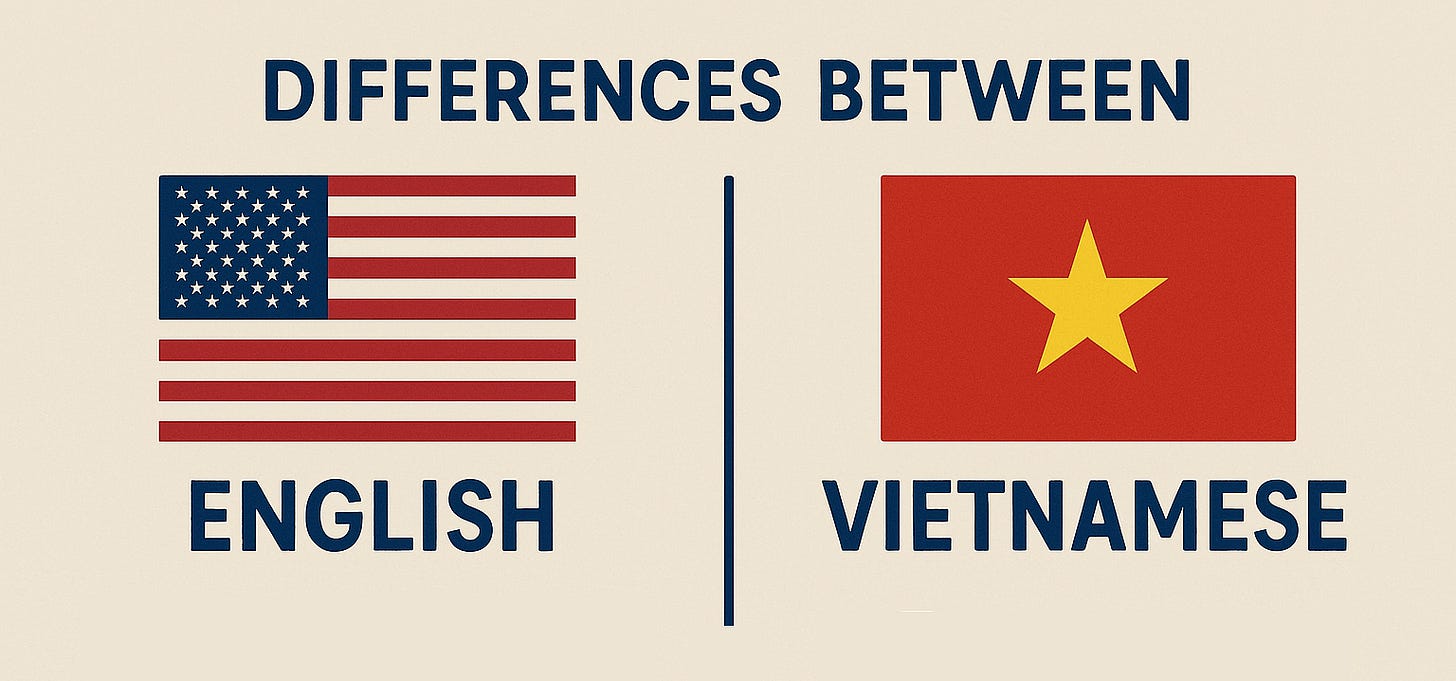 Differences between English and Vietnamese – An SLP Interpreter’s ...