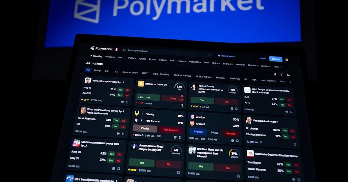 Polymarket paid creators to post fake bet videos for U.S. users Polymarket paid creators to post fake bet videos for U.S. users