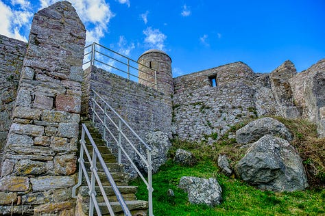 Inside the fortress