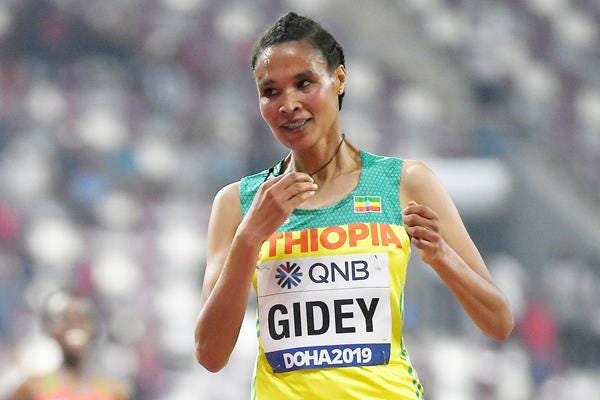 Letesenbet GIDEY | Profile Letesenbet GIDEY | Profile