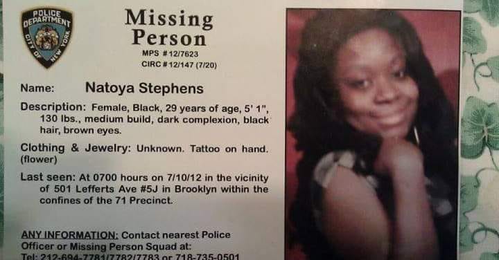 Natoya Stephens Missing Natoya Stephens Missing