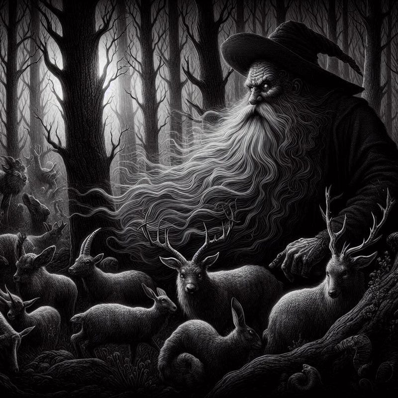 Leshy — o guardião da floresta.