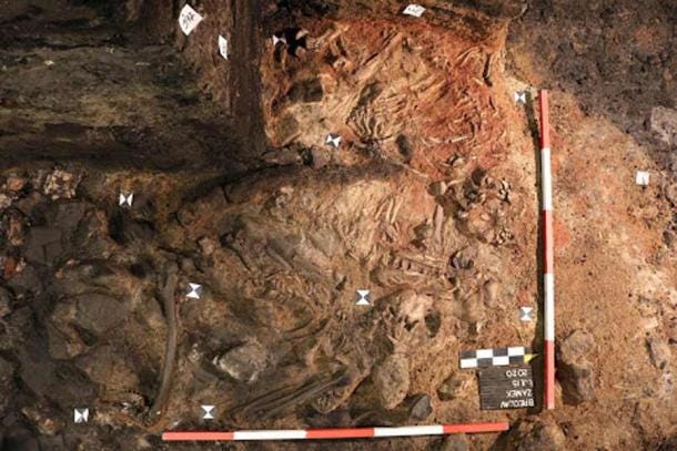 Could these human remains really be evidence of a foundation sacrifice discovered in the Czech Republic?  (Archaia Brno)
