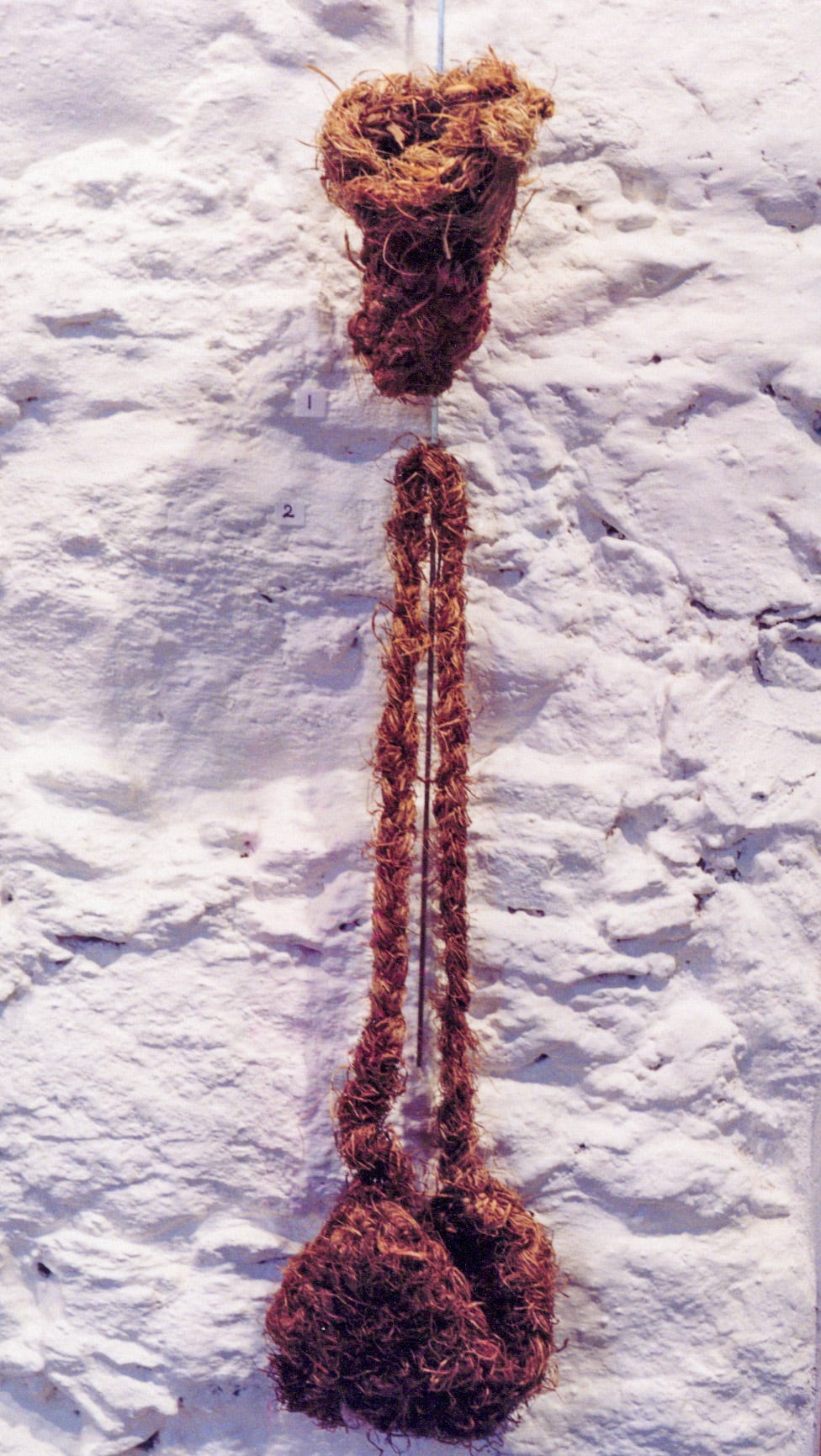 Bag woven from grass by Angus MacPhee © N. Macleod