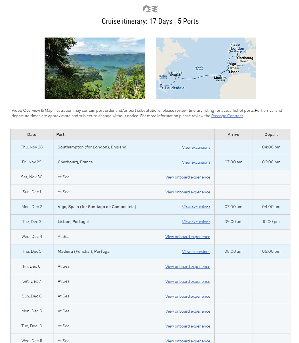 a transatlantic repositioning cruise itinerary on the Sky Princess Ship, London to Fort Lauderdale a transatlantic repositioning cruise itinerary on the Sky Princess Ship, London to Fort Lauderdale