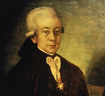 Wolfgang Amadeus Mozart (1777) Wolfgang Amadeus Mozart (1777)