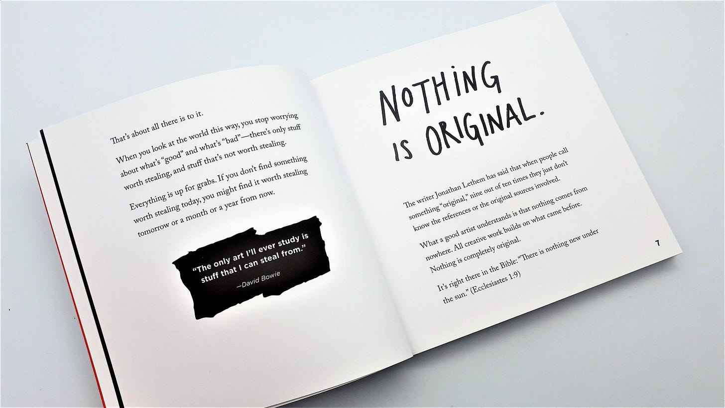 Steal Like an Artist by Austin Kleon - Book Review