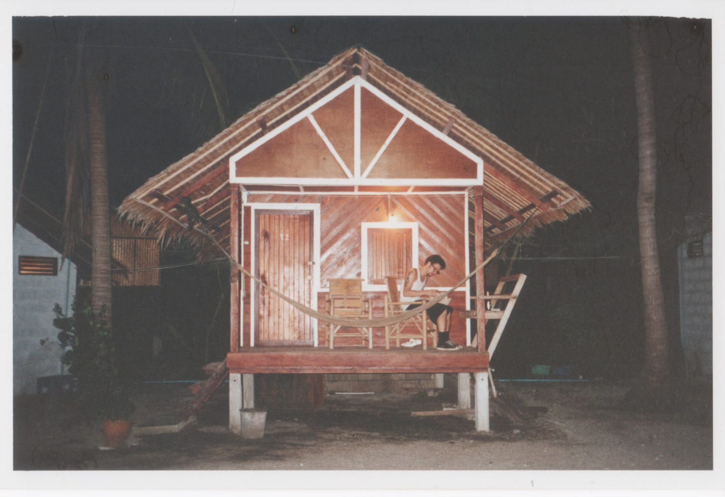 Koh sumui, Thailand, bamboo hut, travel, young love, analog, photography