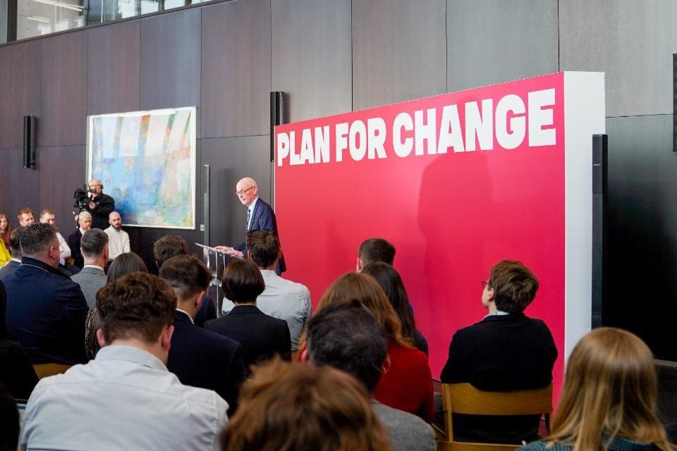 Pat McFadden gives his Plan for Change speech