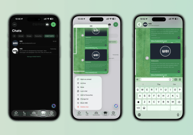 Meta's WhatsApp rolls out Liquid Glass redesign to iOS 26 users