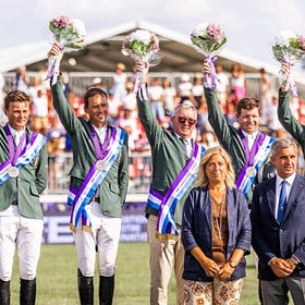 Ireland win team silver at FEI European Championship