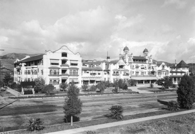 Hollywood Hotel, Hollywood Blvd (then Prospect Ave), Hollywood, circa 1910 | Martin Turnbull