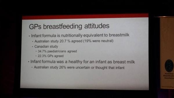 GPs breastfeeding attitudes