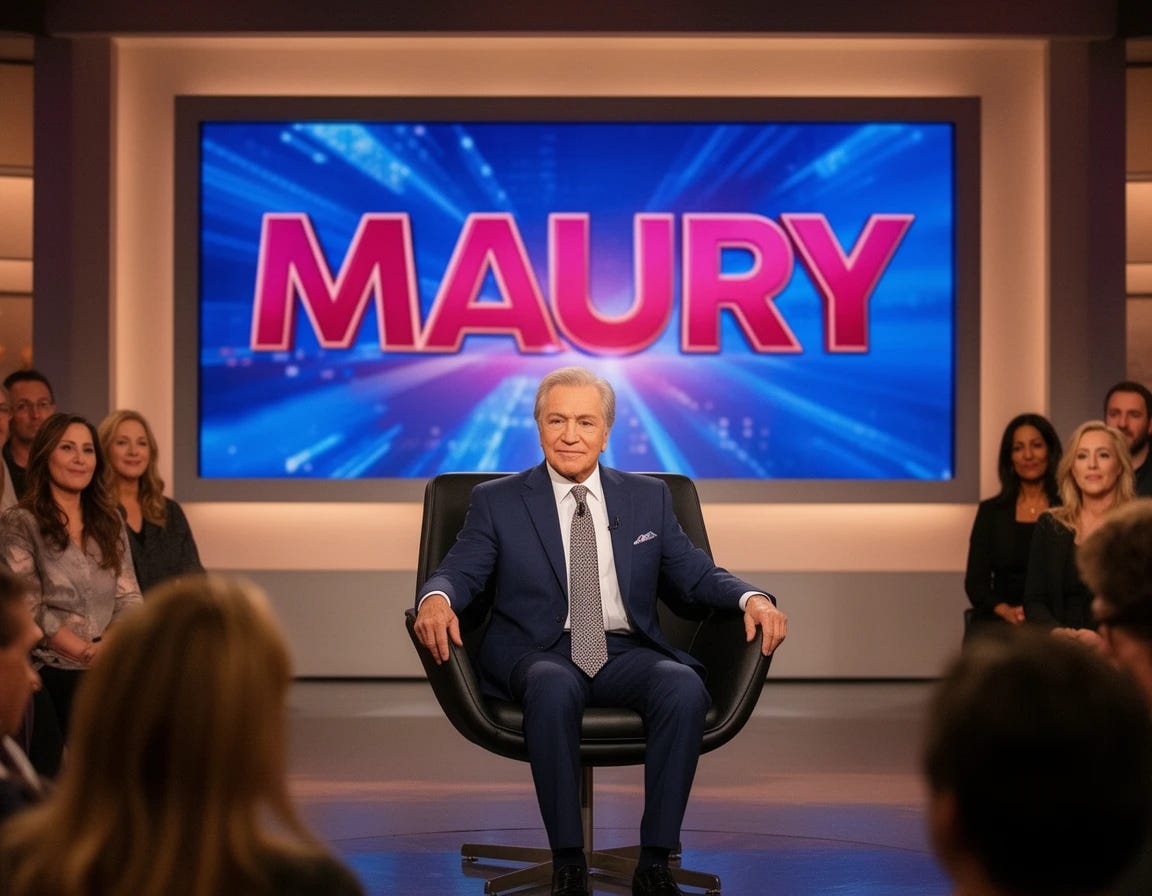 Maury Povich talk show host whose show is Maury Maury Povich talk show host whose show is Maury