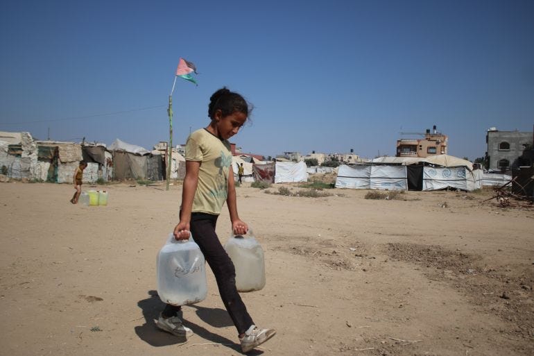 How the daily struggle for food and water is taking a physical toll on Gaza’s children - Palestine Will Be Free How the daily struggle for food and water is taking a physical toll on Gaza’s children - Palestine Will Be Free