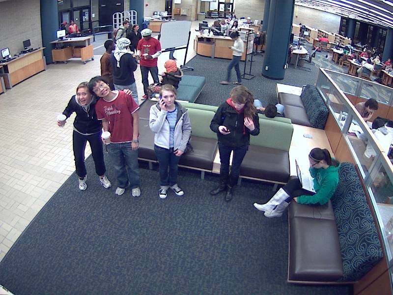 File:We're on the webcam! - Students at College Library, Helen C. White Hall Madison WI 2010.jpg File:We're on the webcam! - Students at College Library, Helen C. White Hall Madison WI 2010.jpg