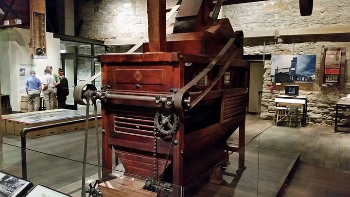 Antique Middlings Purifier for grain