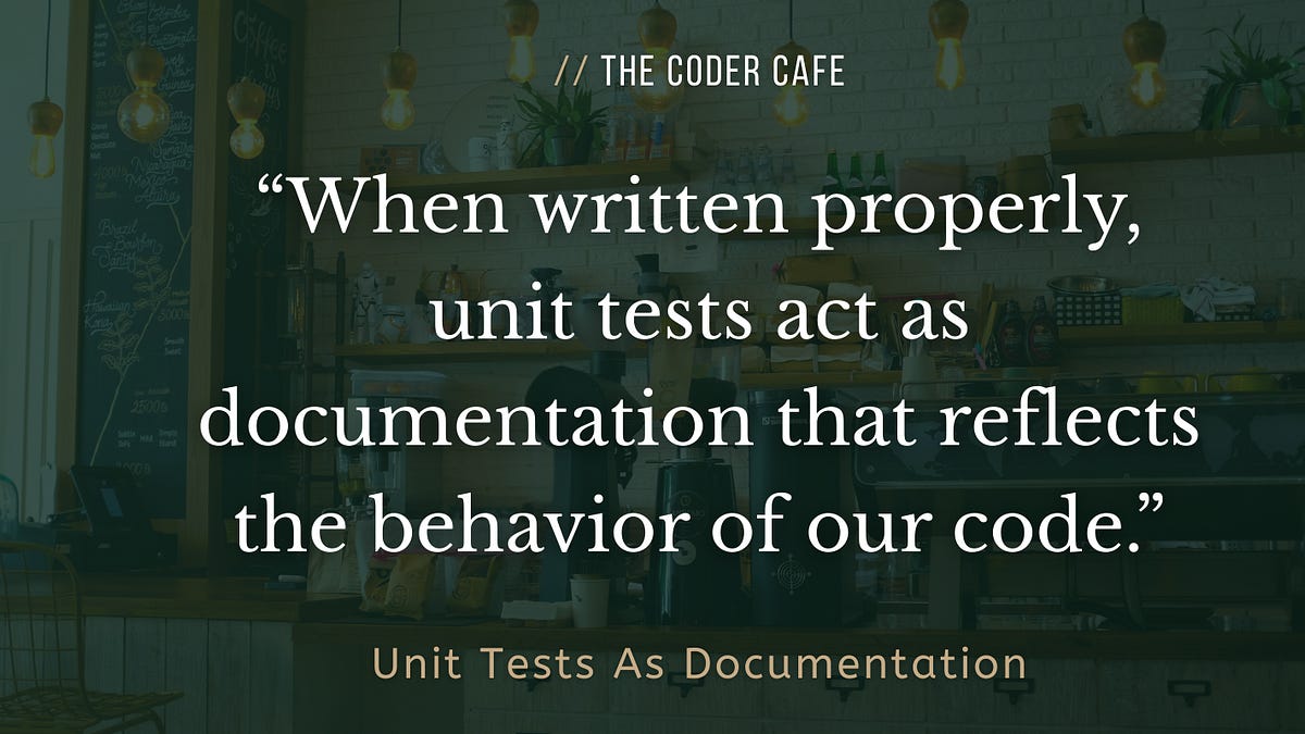 Unit Tests As Documentation: Why Tests Are Living Docs