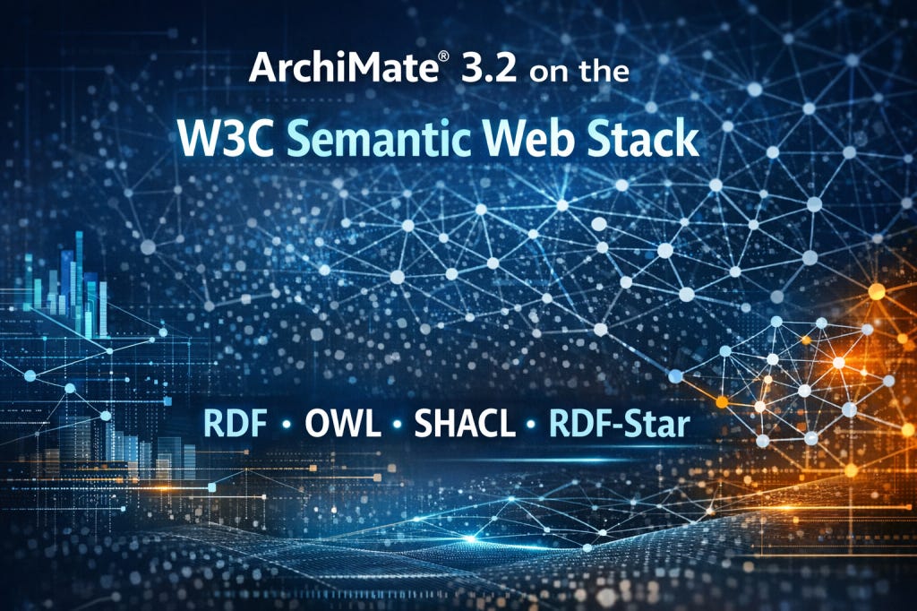 ArchiMate 3.2 as an RDF Ontology